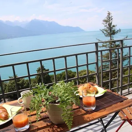 Luxury Montreux Apartamento Veytaux